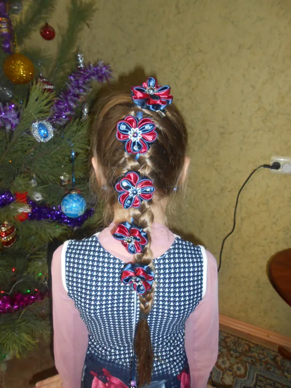 Ленты в косу